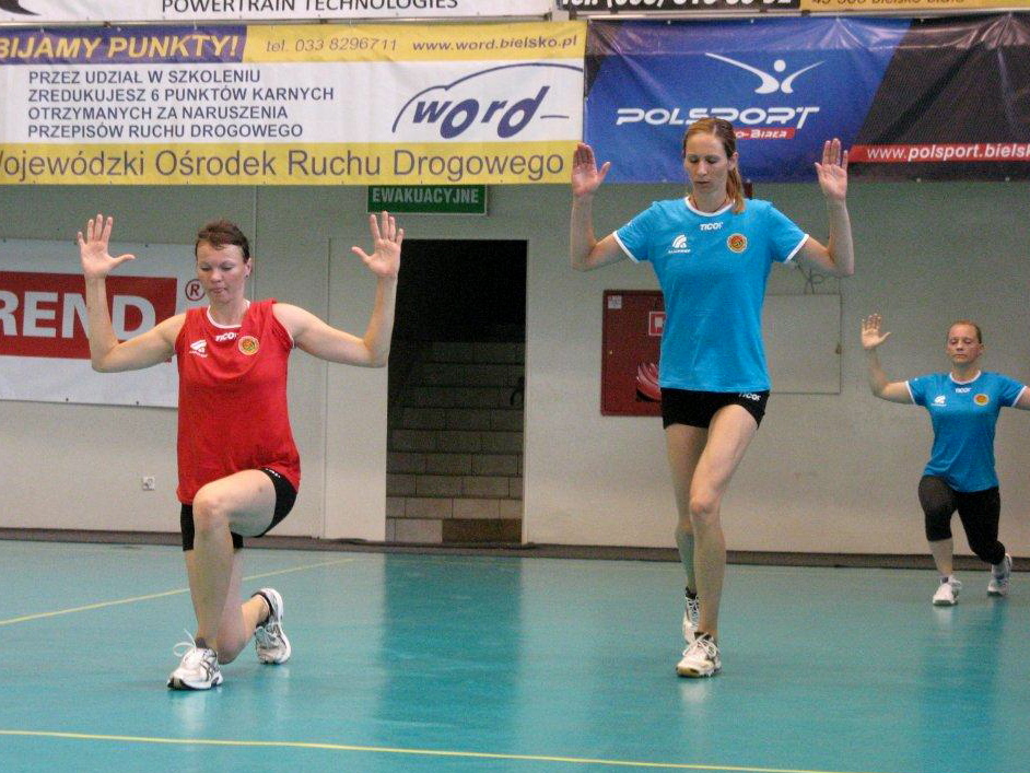 Drugi trening z Horką, Bergrovą i Wojtowicz